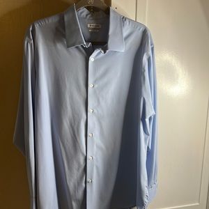 Men’s Haggar Classic fit long sleeve button down - 34/35 - neck size 17-17 1/2
